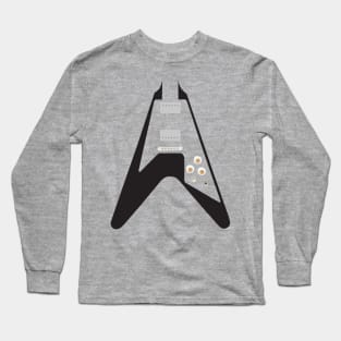 V Guitar Long Sleeve T-Shirt